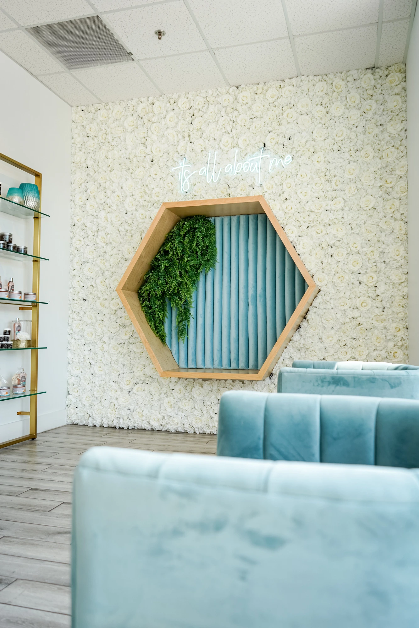 Nature's Wax & Med Spa lobby